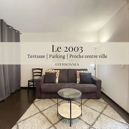 Myraconciergerie - Le 2003 - Terrasse - 4 Personnes Lejlighed *